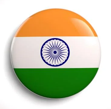 India flag Stock Illustration
