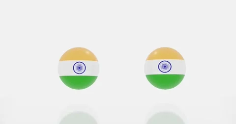 India flag symbol Stock Footage 184828903