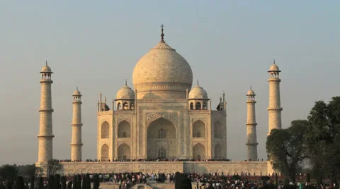 India front view Stock Footage 24654071