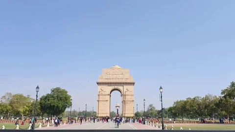 India Gate Video stock 269522092