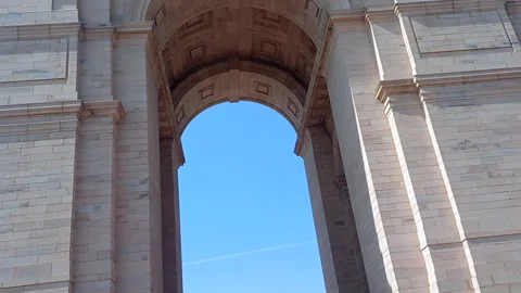 India Gate Video stock 304412964