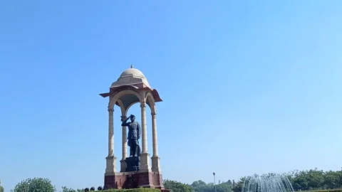 India Gate Video stock 304413411