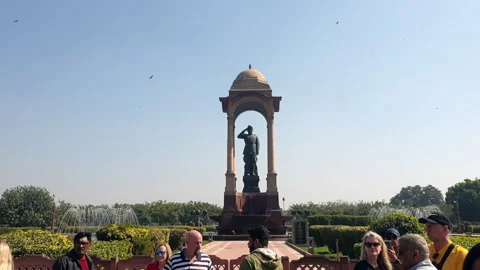 India Gate Stock Footage 305145113