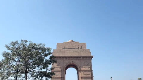 India Gate Stock Footage 305145302