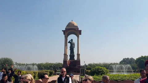 India Gate Stock Footage 305145394