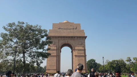 India Gate Stock Footage 305145439