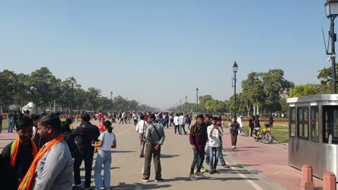 India Gate Stock Footage 305145781
