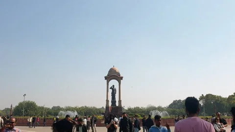 India Gate Stock Footage 305147155