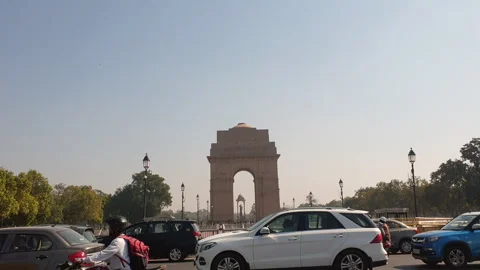 India Gate Stock Footage 305147284