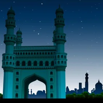 India gate Illustrazione stock