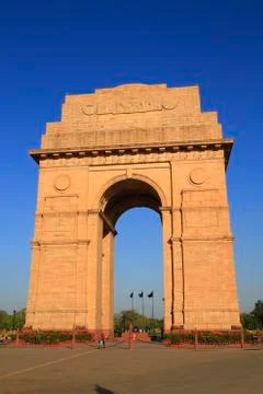 The india gate Stock Photos