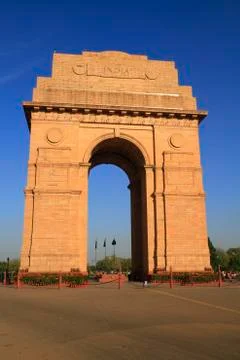 The india gate Stock Photos