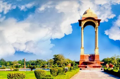 India gate Stock Photos