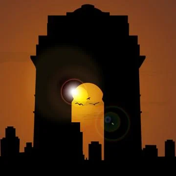 India gate Stock Photos