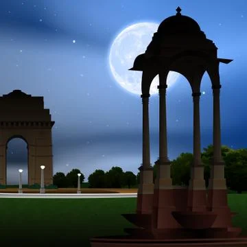 India gate Stock Photos