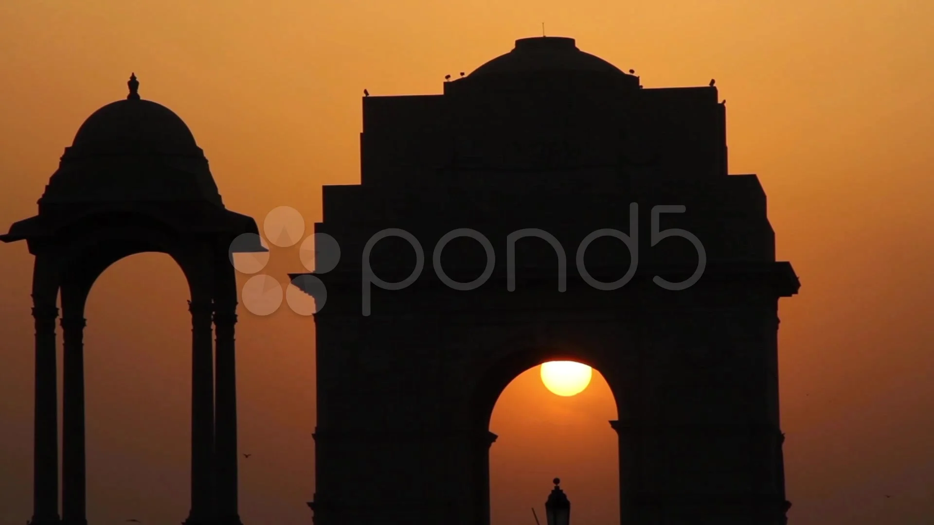 India Gate Sun Set | Stock Video | Pond5