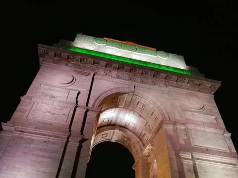 India gates Stock Photos
