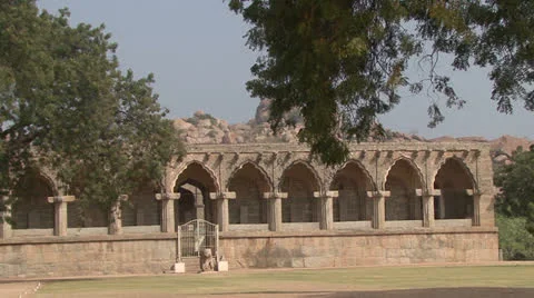 India Hampi Stock Footage 23835478