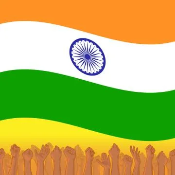 India Independence day Stock Illustration