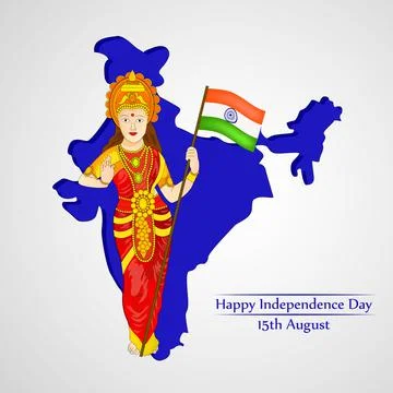 India Independence Day Stockillustratie