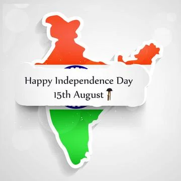 India Independence Day Ilustración de archivo