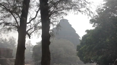 India Konark Sun Temple 2 Stock Footage 45801119
