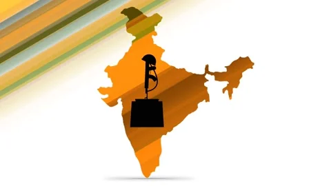 India map Stock Footage 167053059