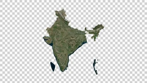 India Map Stock Illustration