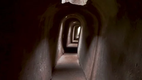 India MP Mandu Rani roopmati Pavallion Interior Video stock 278317112