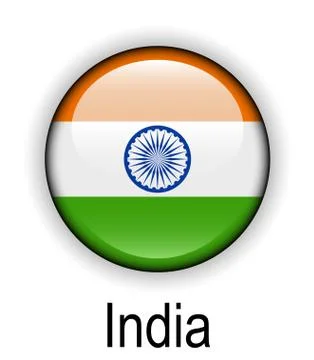 India official state flag Stock Illustration
