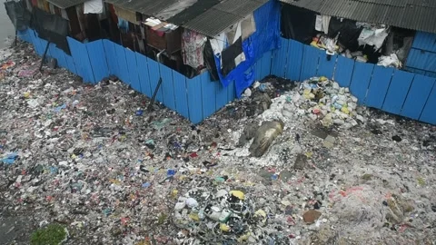 INDIA-PLASTIC GARBAGE-ENVIRONMENT Stock Footage 155800851