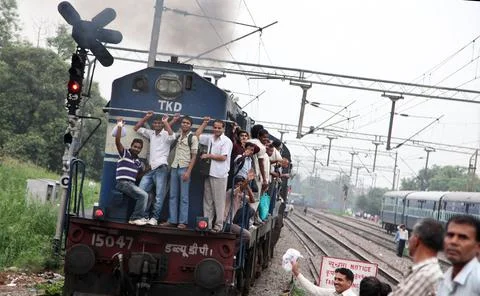 India Power Failure - Jul 2012 스톡 사진