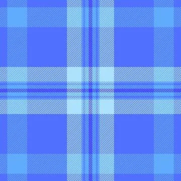 India seamless vector plaid, sky pattern textile tartan. Punk texture check.. Stock Illustration