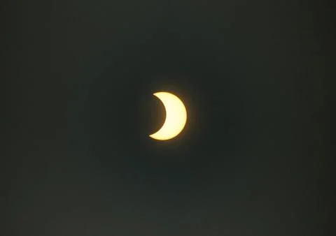 India Solar Eclipse - Jan 2010 Stock Photos