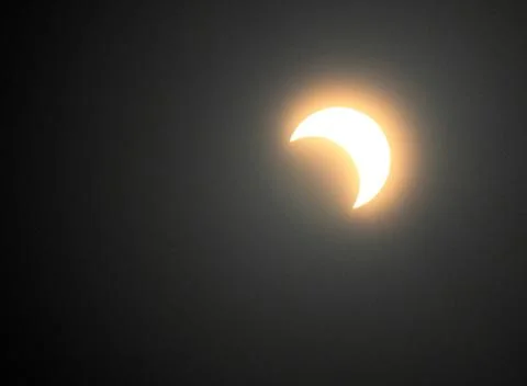 India Solar Eclipse - Jan 2010 Stock Photos