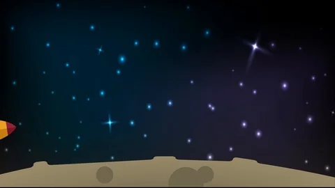 India Space rocket animation | Stock Video | Pond5