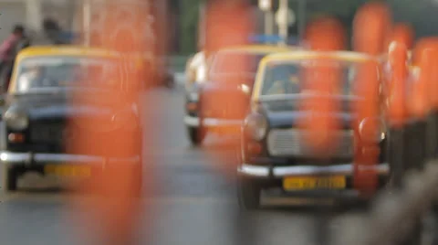 INDIA - TAXIS Stock Footage 28011838