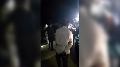 India: Update: Python from Tiger Reserve causes panic in northern India, suc... Stock-Footage 284841837