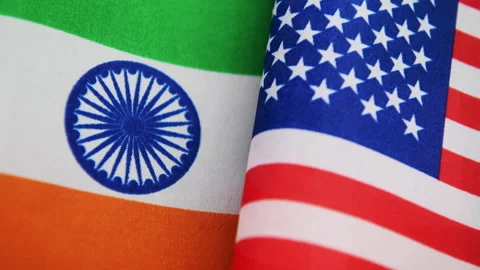 India USA relations. Stock Footage 317088580