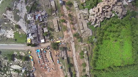 India Village top Stock-Footage 45999842