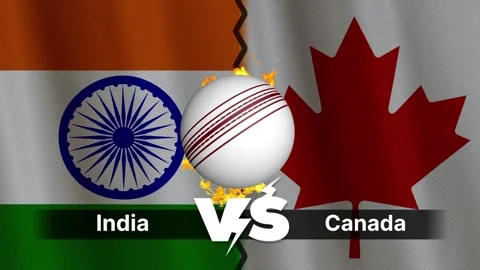 India vs Canada Cricket Match Stock Video , Canada vs India Stock Footage 310402573