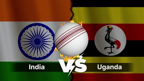 India vs Uganda Cricket Match Stock Video , Uganda vs India Stock Footage 310402826