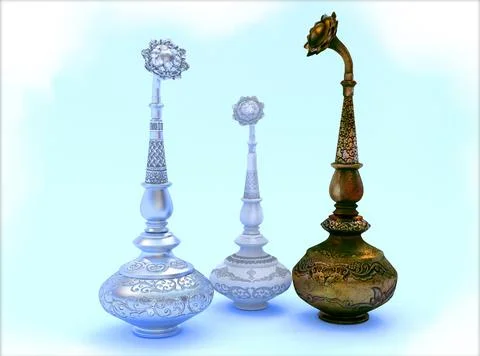 Indian 3D Attardani Illustrazione stock
