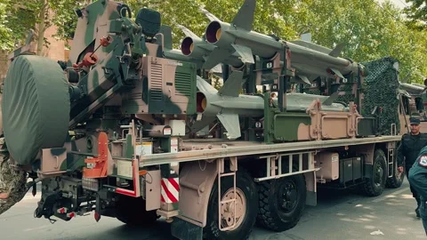 Indian Akash SAM Systems 11 (Editorial) Stock Footage 336288656