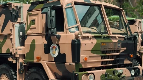 Indian Akash SAM Systems 5 Stock Footage 336288553
