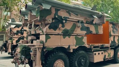 Indian Akash SAM Systems 8 Stock Footage 336288606