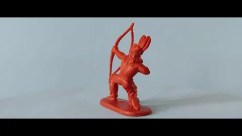 Indian archery toy Stock Footage 274828411