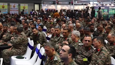 Indian Army's Eastern Command hosts defense exhibition 'East Tech 2024', INDIA,  Stock Footage 290513469