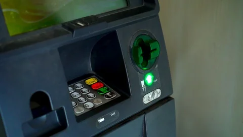 Indian ATM queue Video stock 115083845