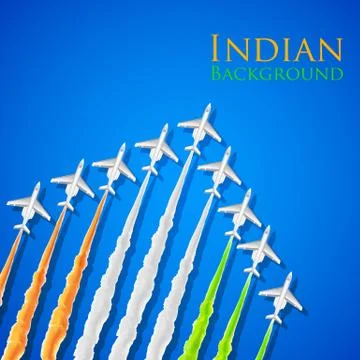Indian Background Stock Illustration